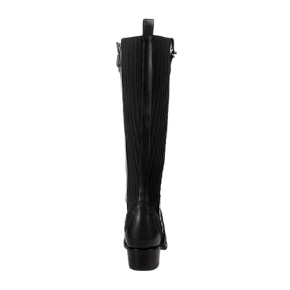 Bota casual en piel genuina de mantarraya para dama