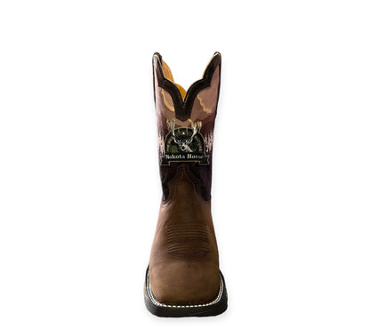 Bota Nokota horse Hunter 18 redwood lona deer