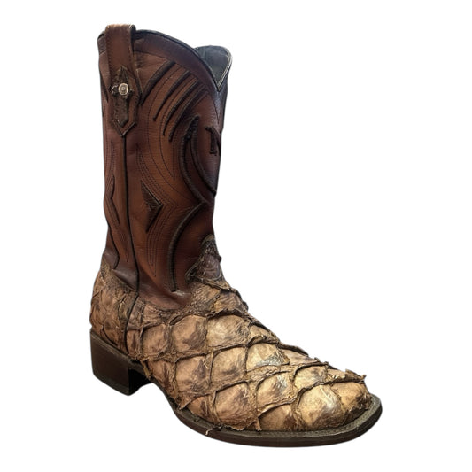 Bota Nelore Pescado exotico cafe claro