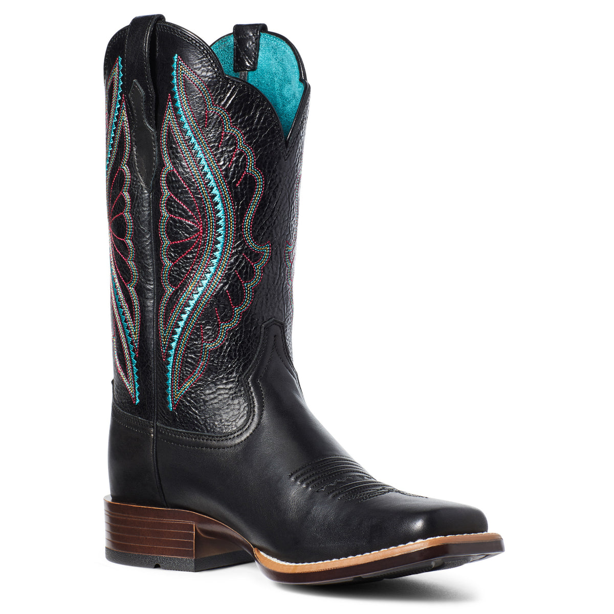 Ariat Ladies Primetime True Black Square Toe