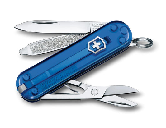 Victorinox Classic SD Azul Transparente 0.6223.T2