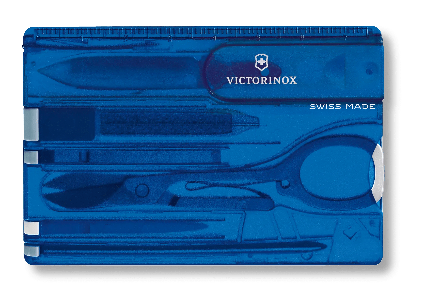 Victorinox SwissCard Azul Transparente 0.7122.T2