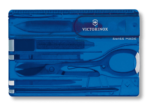 Victorinox SwissCard Azul Transparente 0.7122.T2