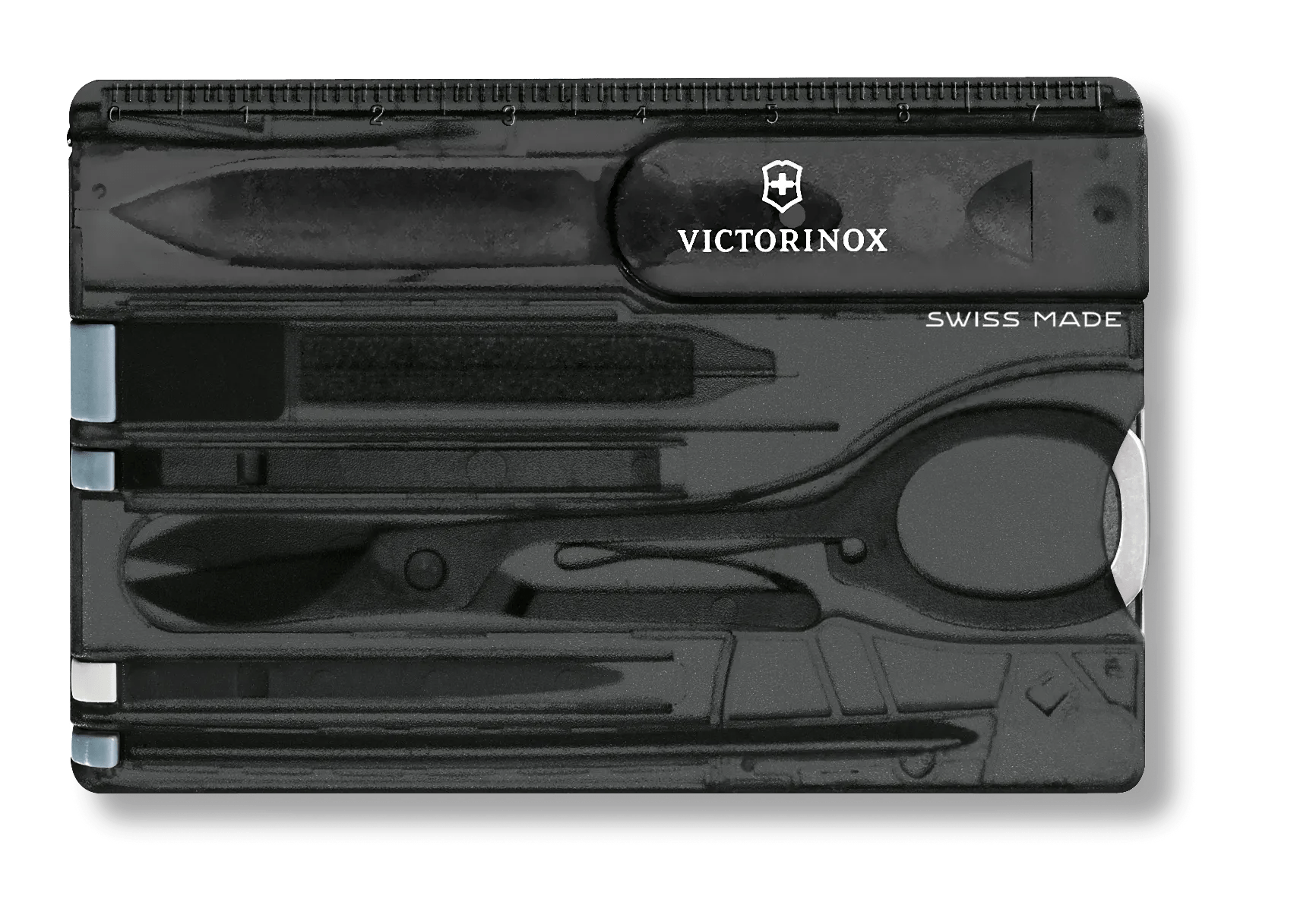 Victorinox SwissCard Negra Transparente 0.7133.T3