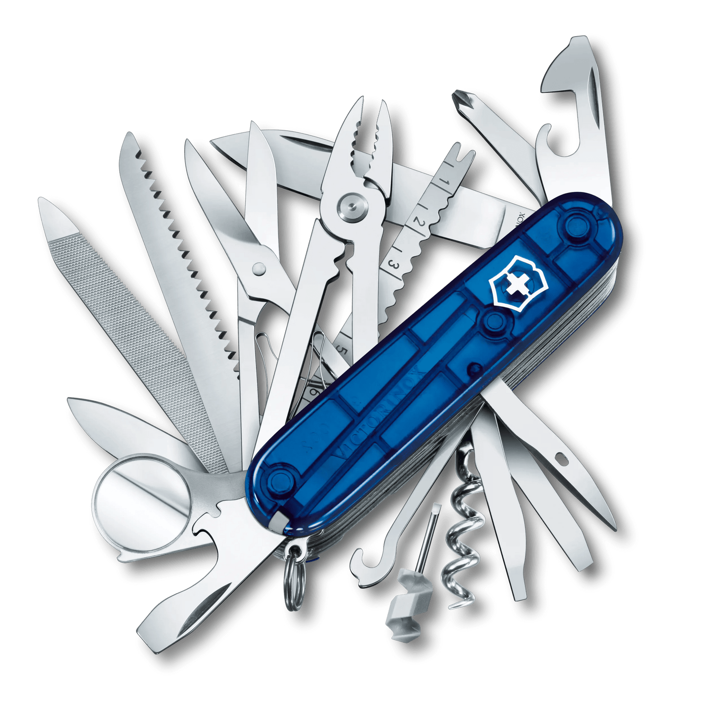 Victorinox Swiss Champ Azul Transparente 1.6795.T2