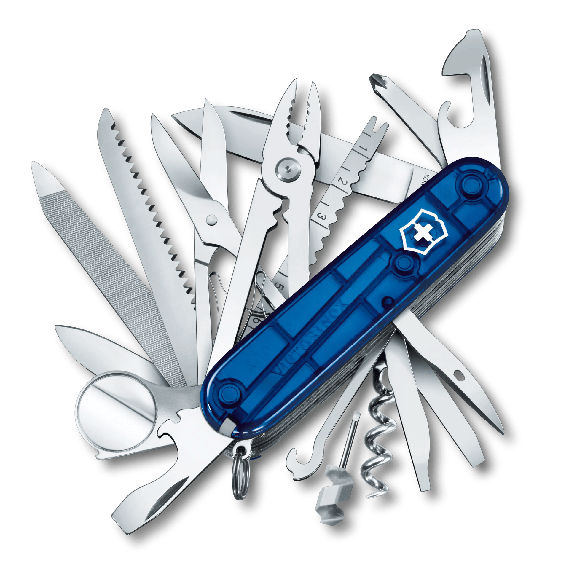 Victorinox Swiss Champ Azul Transparente 1.6795.T2
