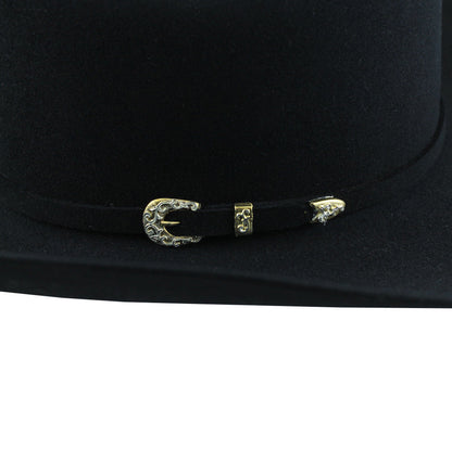 Detalle Texana Stetson Palacio 6X Black