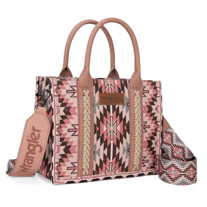 Bolsa Wrangler WG2213-8120SDPK dark pink lateral