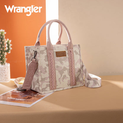 Bolsa Wrangler WG286-8120SPK rosa detalle