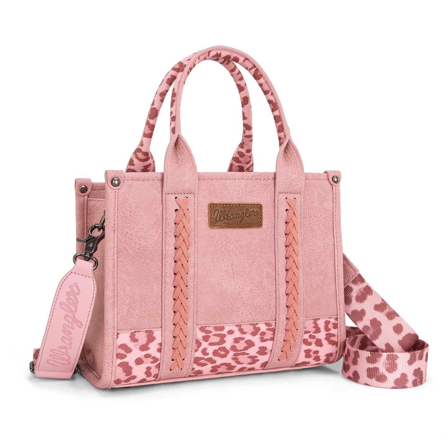 Bolsa Wrangler Leopard Print Rosa WG102-8120SPK