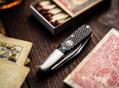 Boker Treebrand 2 BLD Barlow Black Checkered Bone 110893