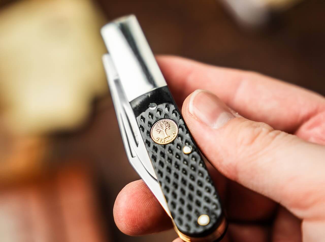 Boker Treebrand 2 BLD Barlow Black Checkered Bone 110893