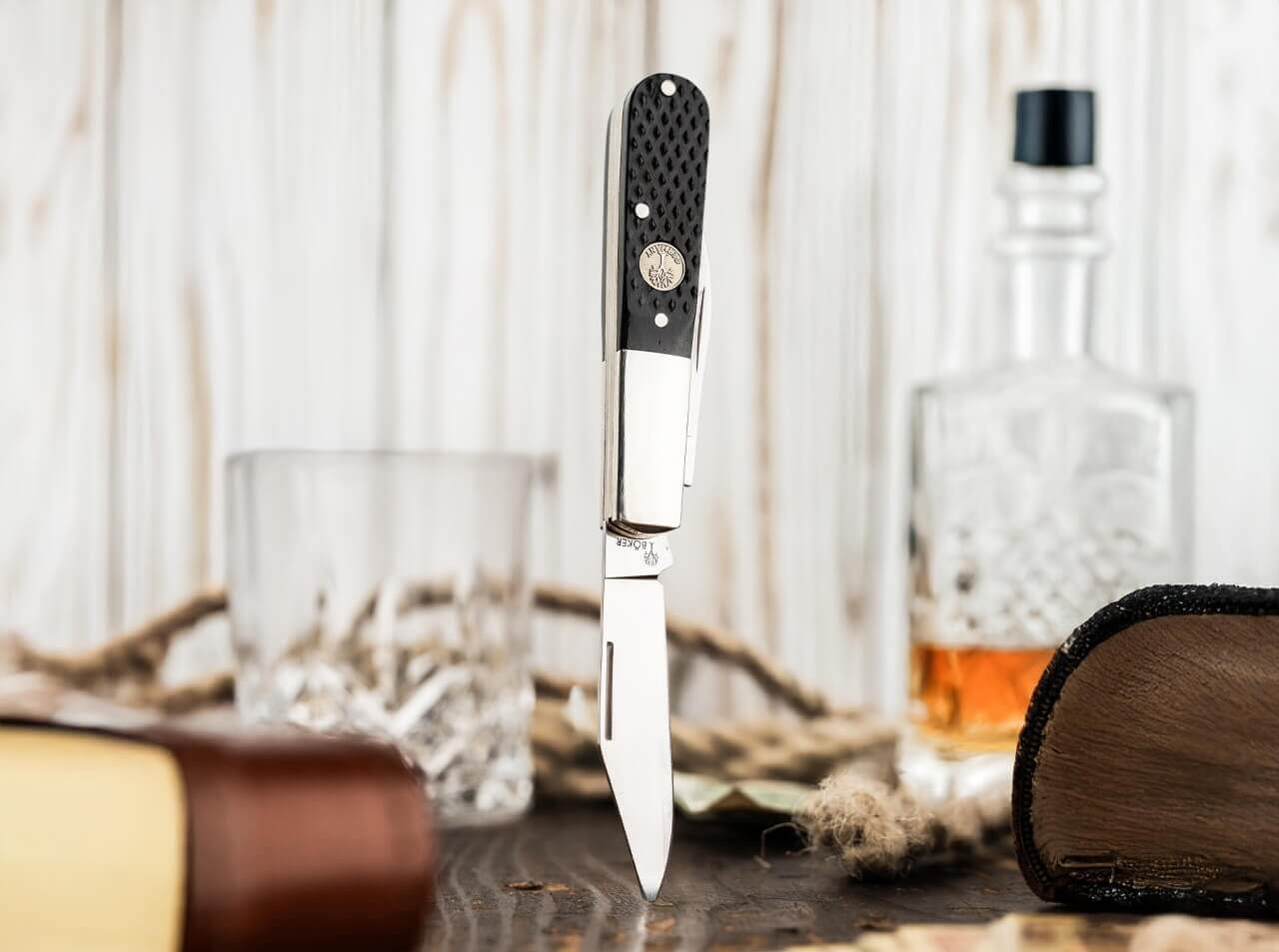 Boker Treebrand 2 BLD Barlow Black Checkered Bone 110893