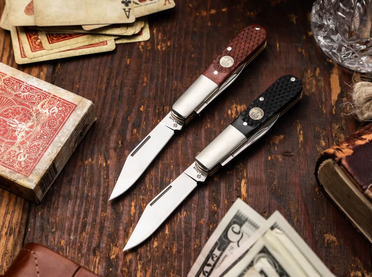 Boker Treebrand 2 BLD Barlow Brown Checkered Bone 110892