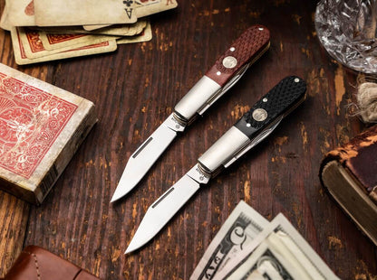 Boker Treebrand 2 BLD Barlow Brown Checkered Bone 110892