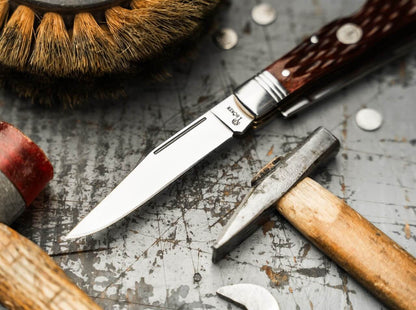 Navaja Boker Double Lock Trapper Jig Brown Bone