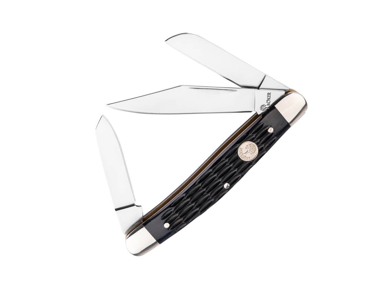 Navaja Boker Treebrand Large Stockman Jigged Black