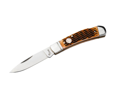 Navaja Boker Treebrand Lockback Amber Jigged Bone