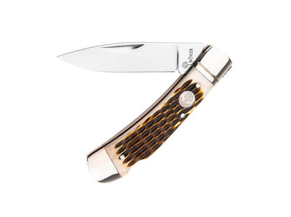 Navaja Boker Treebrand Lockback Amber Jigged Bone