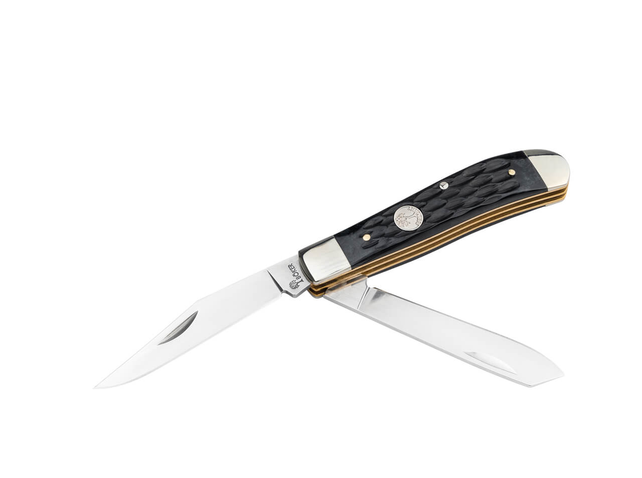 Navaja Boker Treebrand Mini Trapper Jigged Black