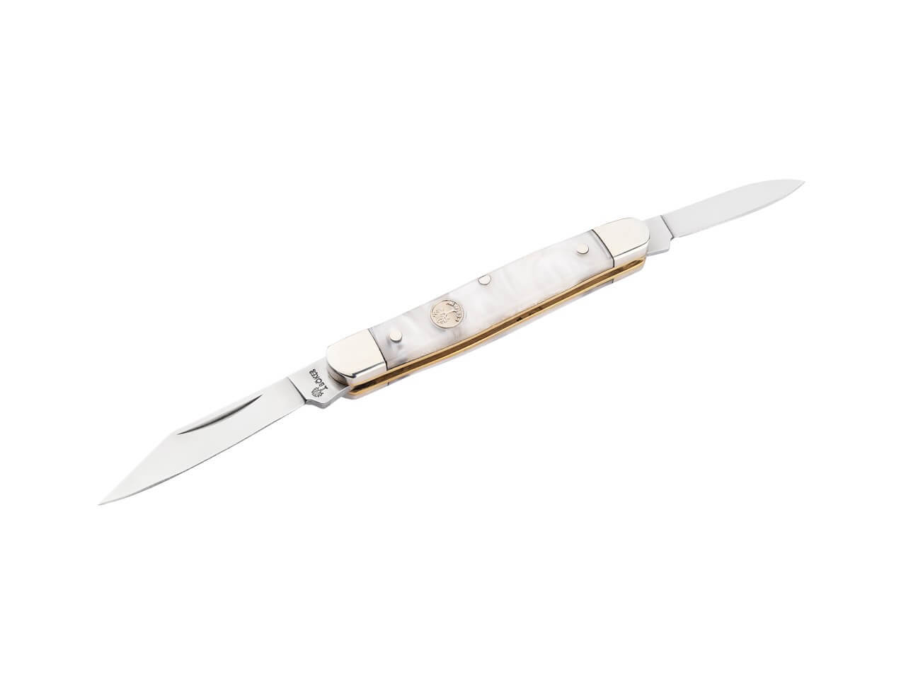 Boker Treebrand Pen Knife Faux Mother Of Pearl 110876