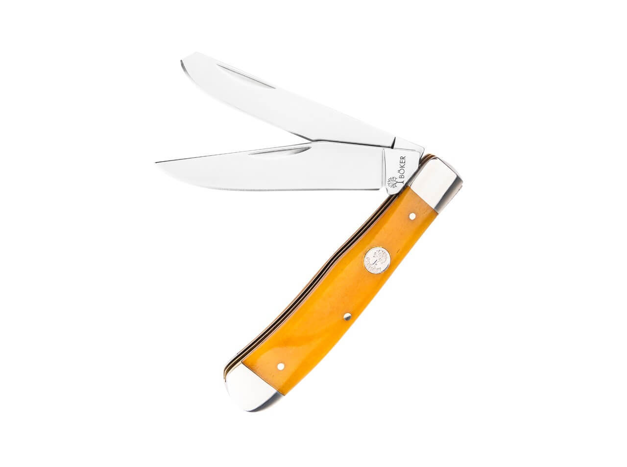 Navaja Boker Treebrand Trapper Smooth Yellow