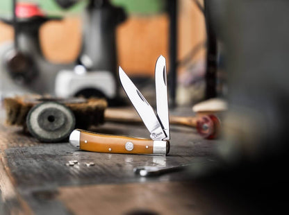 Navaja Boker Treebrand Trapper Smooth Yellow