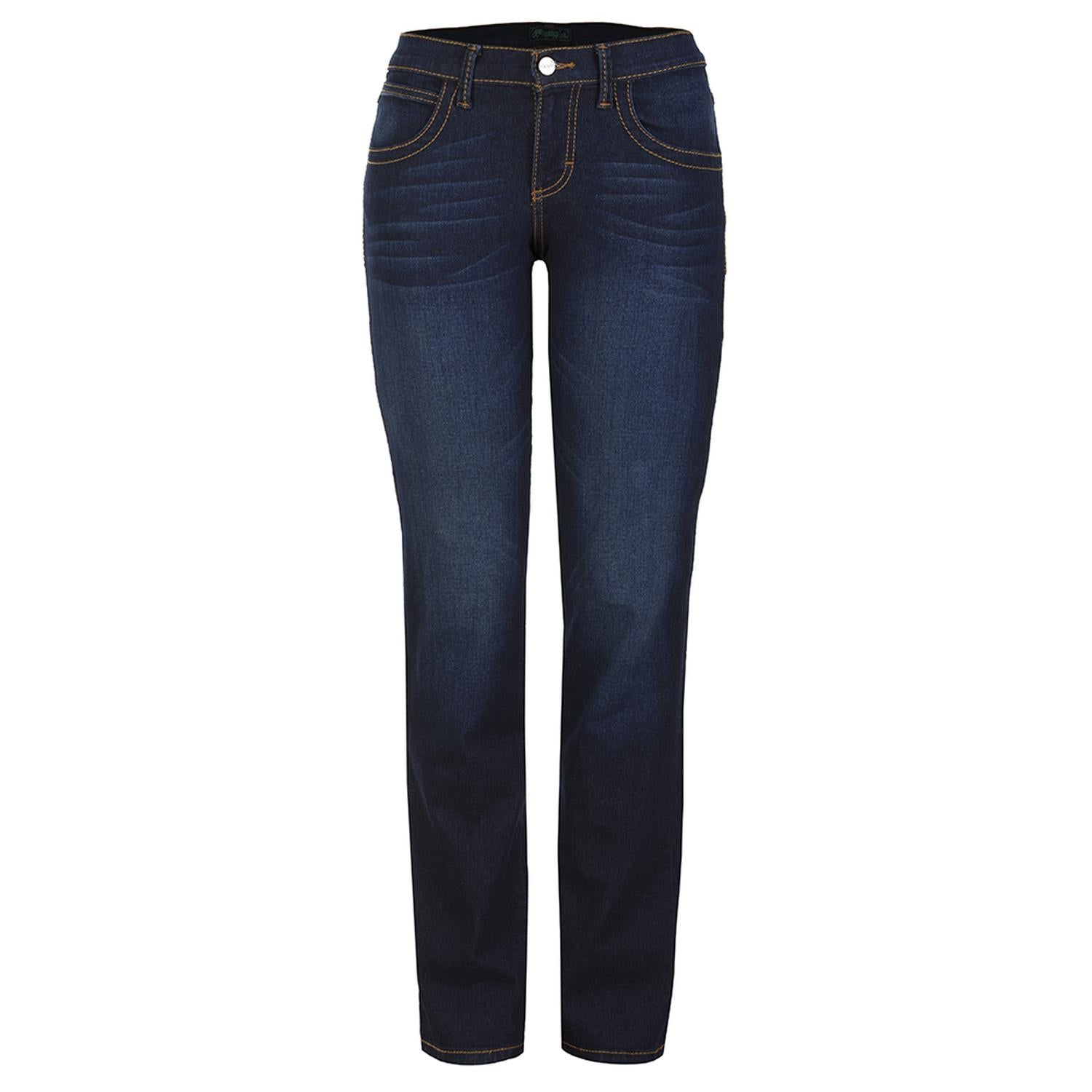 Pantalón Wrangler Mujer Low Rise Straight 587 frente