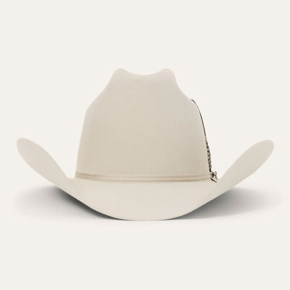 Vista superior Texana Stetson Rancher 6X Silverbelly