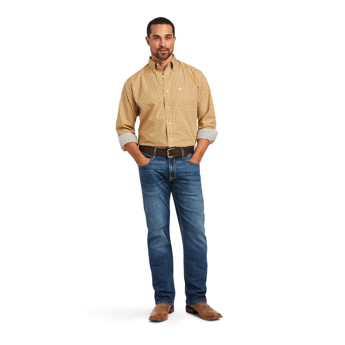 Camisa Libre De Arrugas Harvey Corte Clásico