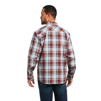 Camisa Ariat Hugh Corte Retro Botón A Presión