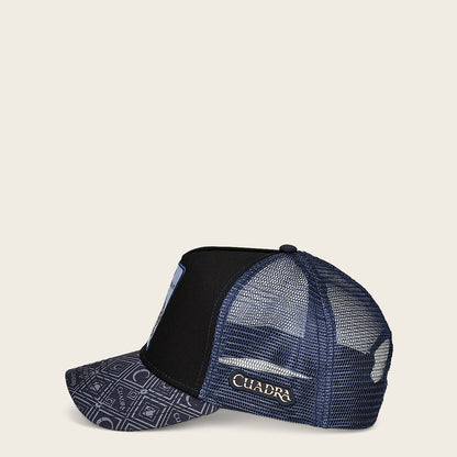 Gorra Cuadra con Parche de Caimán