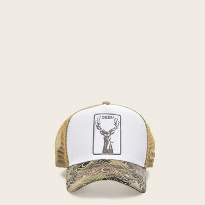 Gorra Cuadra con Parche de Venado