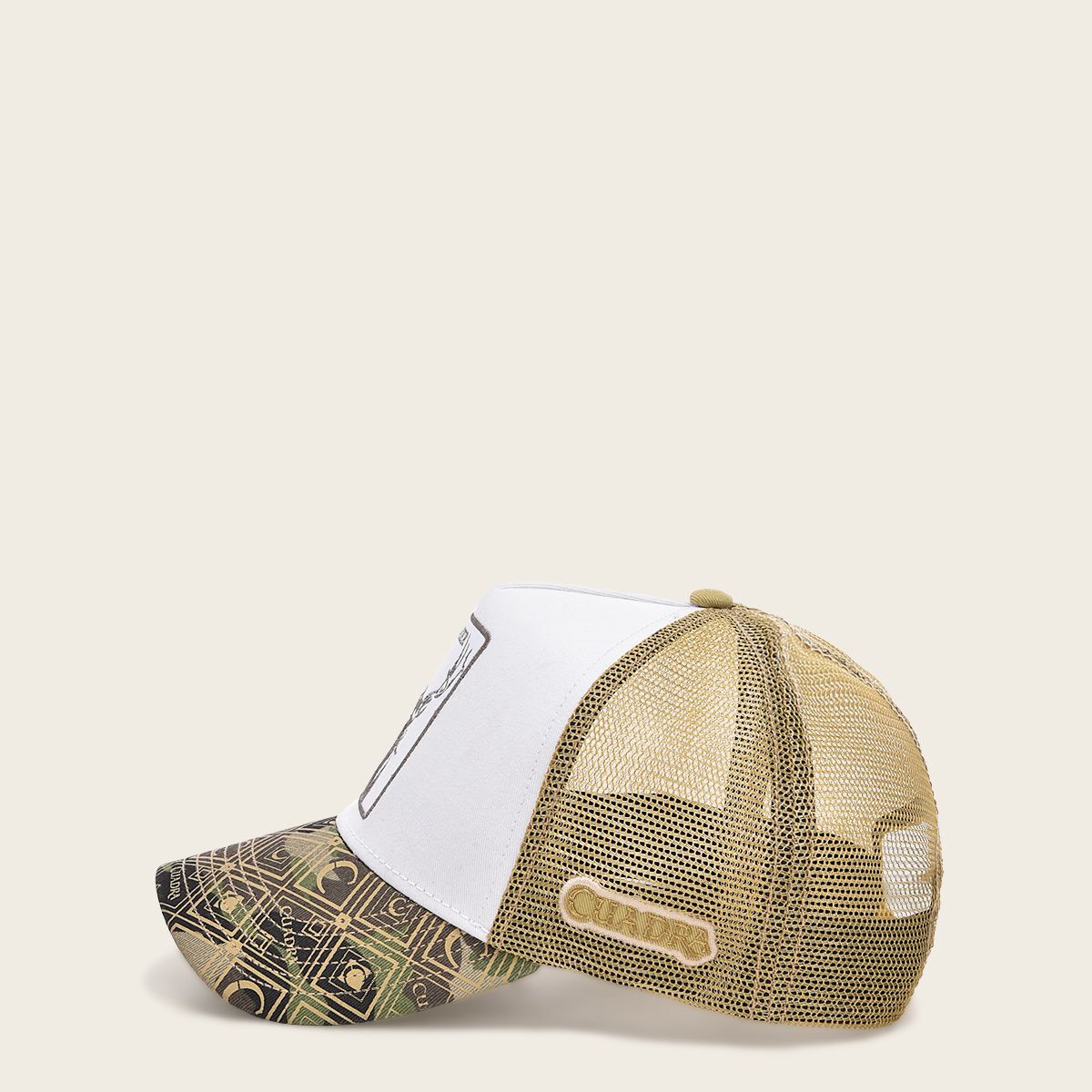 Gorra Cuadra con Parche de Venado